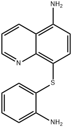 5-Quinolinamine, 8-[(2-aminophenyl)thio]- Struktur