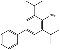 [1,1'-Biphenyl]-4-amine, 3,5-bis(1-methylethyl)- Struktur