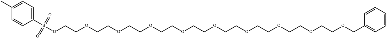 BnO-PEG9-OTos Struktur