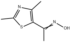 Ethanone, 1-(2,4-dimethyl-5-thiazolyl)-, oxime Struktur