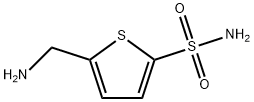 2-Thiophenesulfonamide,5-(aminomethyl)-(9CI) Struktur