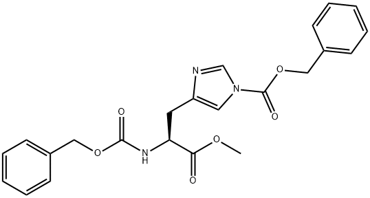 L-Histidine, N,1-bis[(phenylmethoxy)carbonyl]-, methyl ester