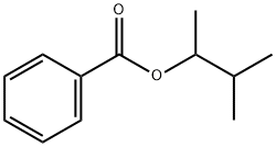 2-Butanol, 3-methyl-, 2-benzoate Struktur