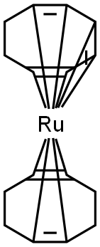 (1,5-環(huán)辛二烯)(1,3,5-環(huán)辛三烯)釕 結(jié)構(gòu)式