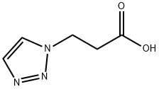 3-(1H-1,2,3-TRIAZOL-1-YL)PROPANOIC ACID Struktur