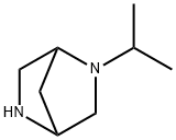 2,5-Diazabicyclo[2.2.1]heptane,2-(1-methylethyl)-(9CI) Struktur