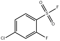 Benzenesulfonyl fluoride, 4-chloro-2-fluoro- Struktur