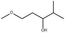 1-methoxy-4-methylpentan-3-ol Struktur