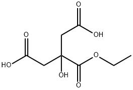 3-(乙氧羰基)-3-羥基戊二酸, 4552-01-6, 結構式