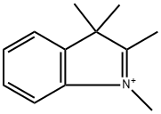 3H-Indolium, 1,2,3,3-tetramethyl- Struktur