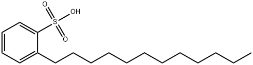 2-Dodecylbenzenesulphonic Acid Struktur