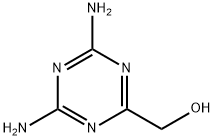 1,3,5-Triazine-2-methanol,4,6-diamino-(9CI) Struktur