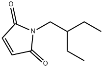 1H-Pyrrole-2,5-dione, 1-(2-ethylbutyl)- Struktur