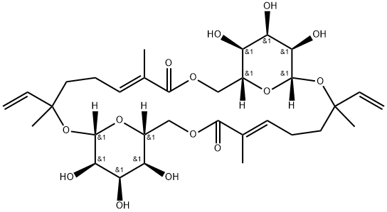 Dicliripariside A Struktur