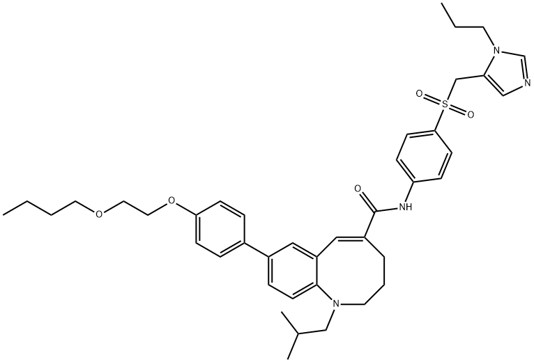 Cenicriviroc Sulfone Struktur