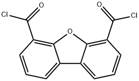 4,6-Dibenzofurandicarbonyl dichloride Struktur