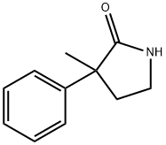 3-methyl-3-phenylpyrrolidin-2-one Struktur