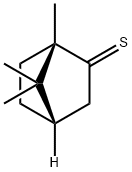 Bicyclo[2.2.1]heptane-2-thione, 1,7,7-trimethyl-, (1S,4S)- Struktur