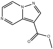 吡唑并[1,5-A]吡嗪-3-羧酸甲酯, 53902-64-0, 結(jié)構(gòu)式