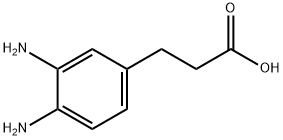 Benzenepropanoic acid, 3,4-diamino- Struktur