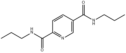 2-N,5-N-dipropylpyridine-2,5-dicarboxamide Struktur