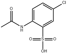 2-(Acetylamino)-5-chlorobenzenesulfonate Pyridine Struktur