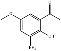 1-(3-Amino-2-hydroxy-5-methoxyphenyl)ethanone Struktur