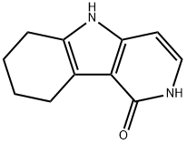 2,5,6,7,8,9-hexahydropyrido[4,3-b]indol-1-one Struktur