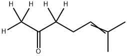 6-Methyl-5-hepten-2-one-1,1,1,3,3-d5 Struktur