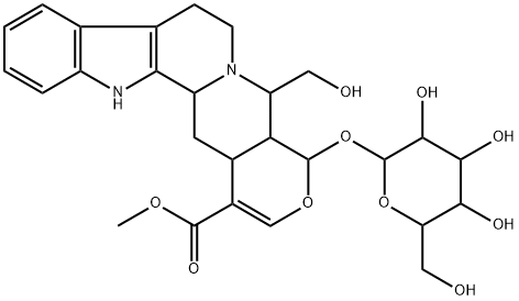 Isodihydrocadambine Struktur