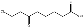 Octanoic acid, 8-chloro-6-oxo- Struktur