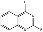 2,4-Difluoroquinazoline Struktur