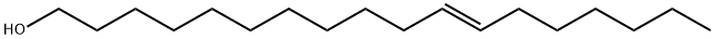 11-Octadecen-1-ol, (11E)- Struktur