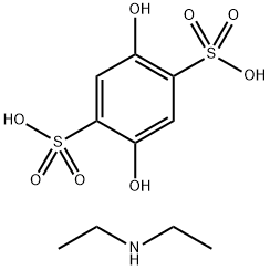 Calcium Dobesilate Impurity 4 Bis-diethylamine Salt Struktur