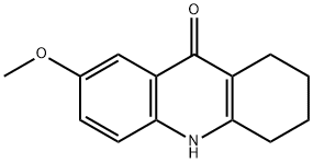 7-methoxy-1,2,3,4,9,10-hexahydroacridin-9-one Struktur