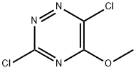 1,2,4-Triazine, 3,6-dichloro-5-methoxy- Struktur