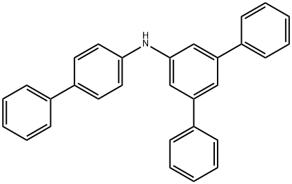 N-([1,1'-biphenyl]-4-yl)-[1,1':3',1''-terphenyl]-5'-amine Struktur