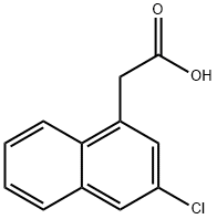 2-(3-chloronaphthalen-1-yl)acetic Acid Struktur