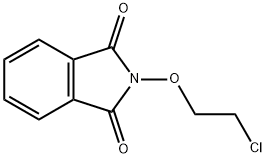 1H-Isoindole-1,3(2H)-dione, 2-(2-chloroethoxy)- Struktur