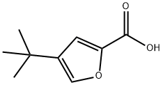 2-Furancarboxylic acid, 4-(1,1-dimethylethyl)- Struktur