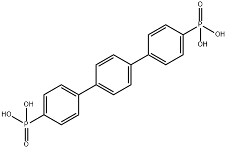 Phosphonic acid, P,P'-[1,1':4',1''-terphenyl]-4,4''-diylbis- Struktur