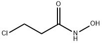 3-Chloro-N-hydroxypropanamide Struktur