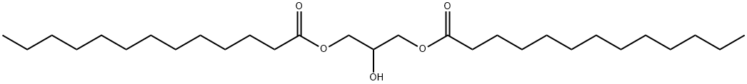 1,3-Ditridecanoyl Glycerol Struktur