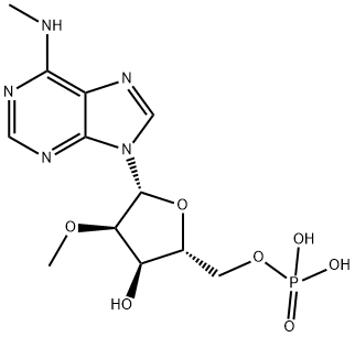 6,2''-Dimethyladenosine 5''-Monophosphate Struktur