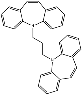 5,5''-(1,3-Propanediyl)bis[5H-dibenz[b,f]azepine] Struktur