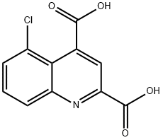 2,4-Quinolinedicarboxylic acid, 5-chloro-