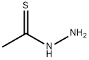 Ethanethioic acid, hydrazide (9CI) Struktur