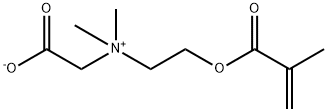 2-[[2-(Methacryloyloxy)ethyl]dimethylammonio]acetate Struktur