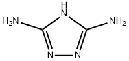 4H-1,2,4-Triazole-3,5-diamine Struktur