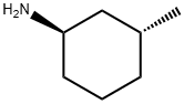 Cyclohexanamine, 3-methyl-, (1R-trans)- (9CI) Struktur